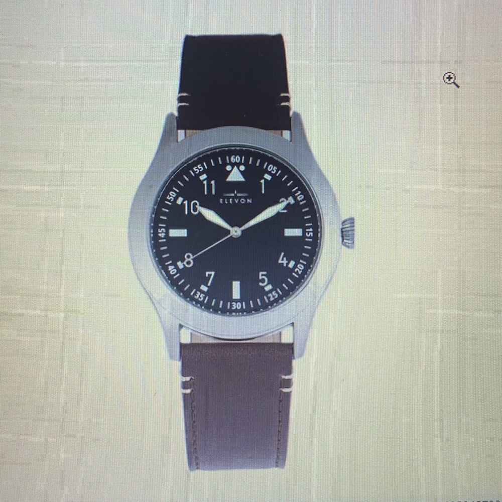 Elevon Hanson Genuine Leather Watch